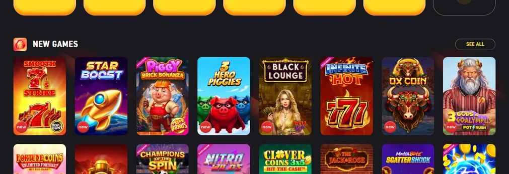 Ottieni cashback Fezbet Casino